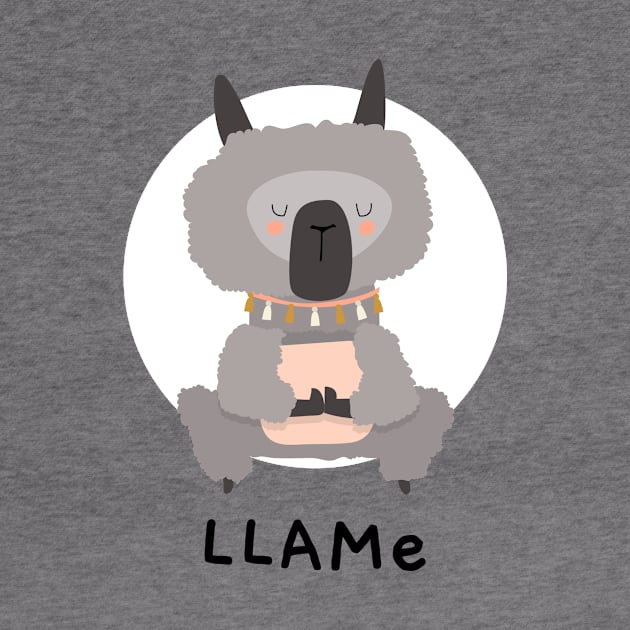 Lame Llama Funny Saying by Gogogifty